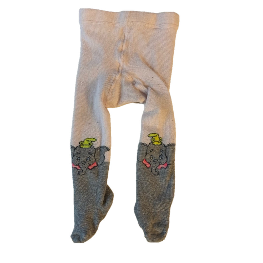Baby GAP Disney Leggings 6-12M Pink Gray Dumbo